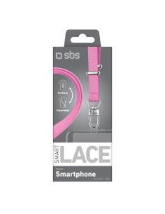 SBS TELACEUNIP LACCETTO PIATTO UNIVERSALE ROSA 2