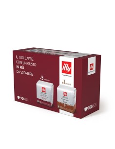 ILLY IPERESPRESSO 5+1 INTENSO E    BRASILE CAPSULE 108 PZ