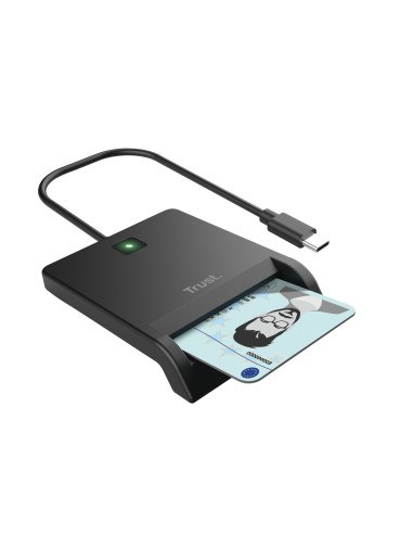 TRUST 26253 PRIMO DNI SMART CARD READER USB-C/USB-A FIRMA DIGITALE