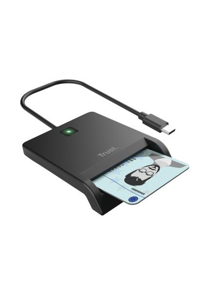 TRUST 26253 PRIMO DNI SMART CARD READER USB-C/USB-A FIRMA DIGITALE