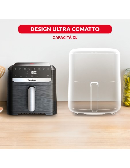 MOULINEX EZ8618 FRIGGITRICE AD ARIA 7,5LT 2000W TIMER 8PROG. - NERA