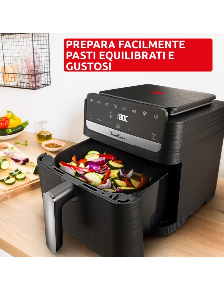 MOULINEX EZ8618 FRIGGITRICE AD ARIA 7,5LT 2000W TIMER 8PROG. - NERA