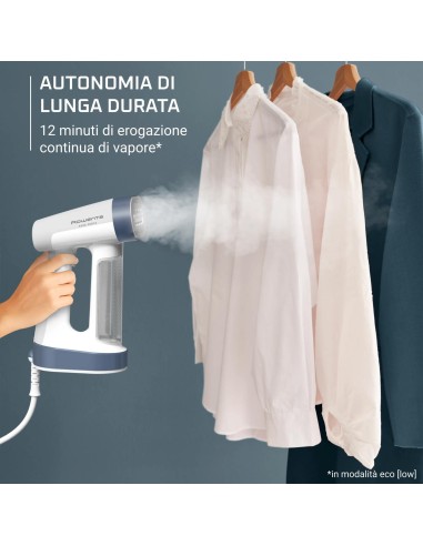 ROWENTA DR8722 STIRATORE VERTICALE PURE FORCE IN 2-IN-1