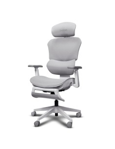 TRUST 26146 GXT 725 RIVARA BIANCO SEDIA ERGONOMICA IN RETE