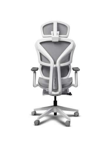 TRUST 26146 GXT 725 RIVARA BIANCO SEDIA ERGONOMICA IN RETE