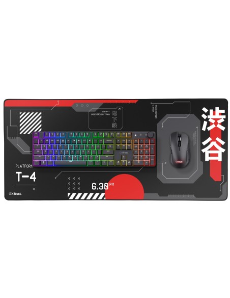 TRUST 25716 GXT 759 XXL MOUSEPAD 90X40 JAPAN NERO