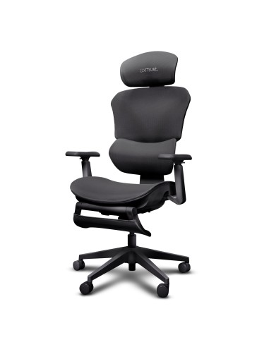 TRUST 26010 GXT 725 RIVARA NERO SEDIA ERGONOMICA IN RETE