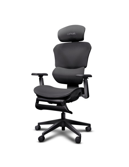 TRUST 26010 GXT 725 RIVARA NERO SEDIA ERGONOMICA IN RETE