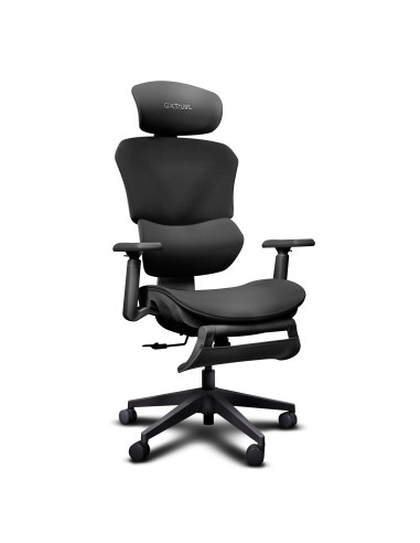 TRUST 26010 GXT 725 RIVARA NERO SEDIA ERGONOMICA IN RETE