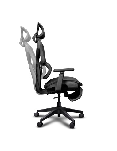 TRUST 26010 GXT 725 RIVARA NERO SEDIA ERGONOMICA IN RETE