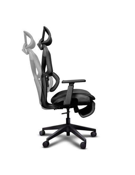 TRUST 26010 GXT 725 RIVARA NERO SEDIA ERGONOMICA IN RETE