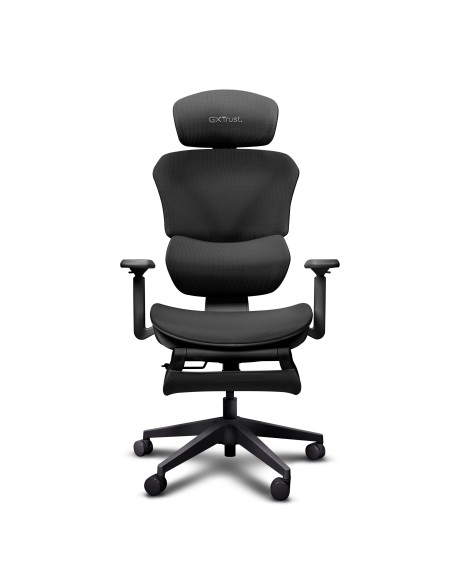 TRUST 26010 GXT 725 RIVARA NERO SEDIA ERGONOMICA IN RETE