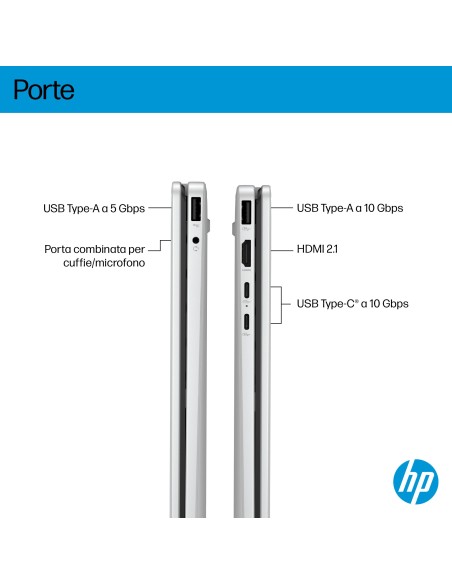 HP OMNIBOOK 5 X360 14-FP0000NLX NOTEBOOK CORE 3 100U 8GB 512GB 14"