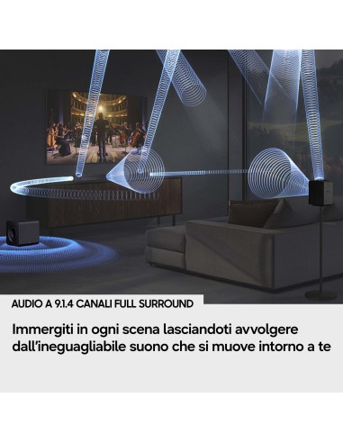 SAMSUNG HW-Q930H SOUNDBAR 9.1.4 + SUB WIRELESS 580W DOLBY ATMOS