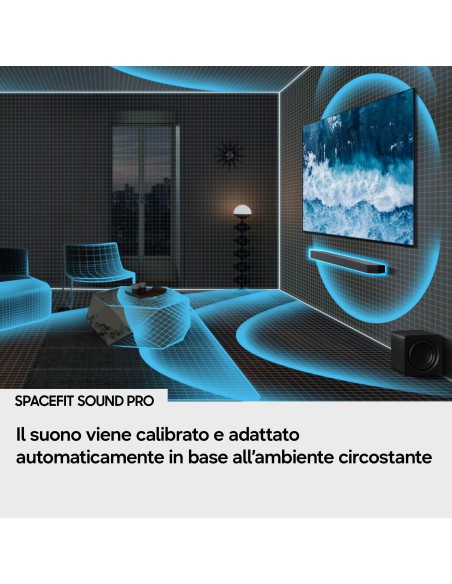 SAMSUNG HW-Q930H SOUNDBAR 9.1.4 + SUB WIRELESS 580W DOLBY ATMOS