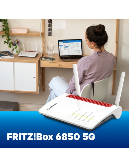 AVM FRITZBOX 6850 5G V2 MODEM/ROUTER LTE 5G AC1266 DUAL BAND