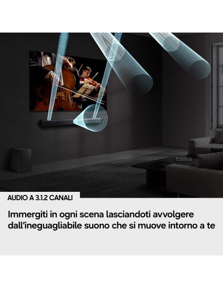 SAMSUNG HW-Q600H SOUNDBAR 3.1.2 320W BT + SUB WIRELESS DOLBY ATMOS