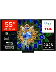TCL 55A400 TVC 55" 4K QD-MINILED   144HZ  GOOGLE SAT/AUDIO ONKYO 2.0