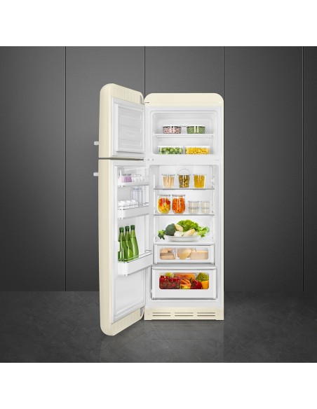 SMEG FAB30LCR6 FRIGO D.P. C ANNI 50 PANNA CERNIERA SX 294LT