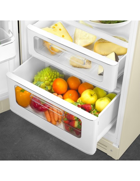 SMEG FAB30LCR6 FRIGO D.P. C ANNI 50 PANNA CERNIERA SX 294LT
