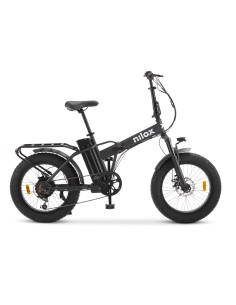 NILOX FAT BIKE 20" X8 PRO BLACK 2