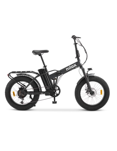 NILOX FAT BIKE 20" X8 PRO BLACK