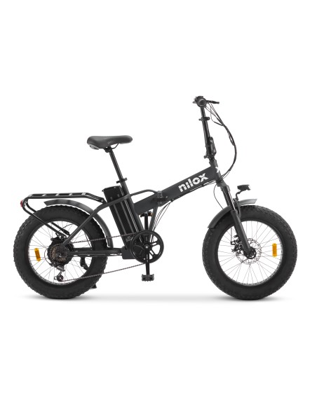 NILOX FAT BIKE 20" X8 PRO BLACK