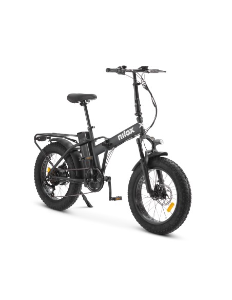 NILOX FAT BIKE 20" X8 PRO BLACK