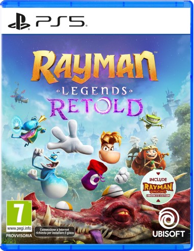 RAYMAN LEGENDS RETOLD PS5