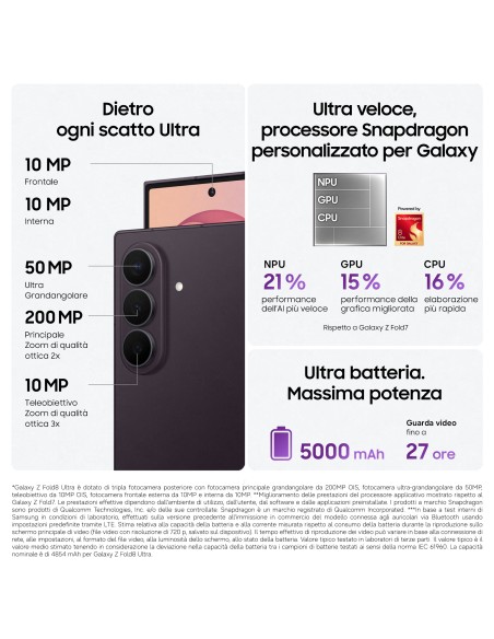 SAMSUNG ZFOLD8 ULTRA CREAM 12/256GBSM-F976BZWBEUE