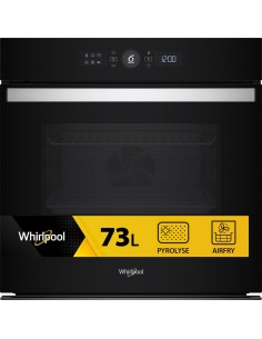 WHIRLPOOL WOI4S8PM0SBXA FORNO A+ 60CM 73LT NERO IDROLISI+PIROLISI