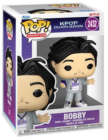 FUNKO POP KPOP DEMON HUNTERS BOBBY 2432