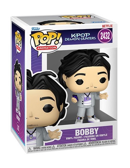 FUNKO POP KPOP DEMON HUNTERS BOBBY 2432