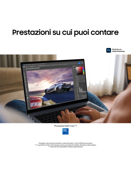 SAMSUNG GALAXY BOOK4 NOTEBOOK CORE 7 150U 16GB 512GB 15,6"