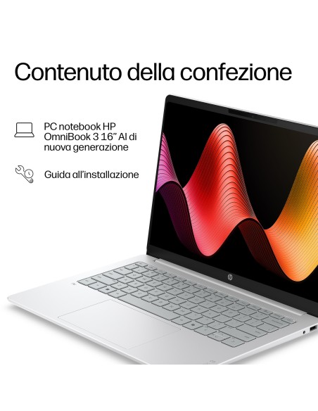 HP OMNIBOOK 5 16-BY0009NLX NOTEBOOKRYZEN 5 130 8GB 512GB 16"