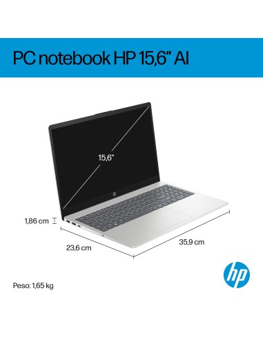 HP 15-FD1000NLX NOTEBOOK CORE 7    150U 16GB 512GB 15,6" FHD