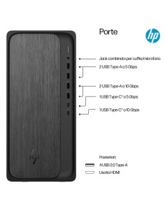 HP OMNIDESK M02-0044NL PC RYZEN 5  8500G 8GB 512GB 2
