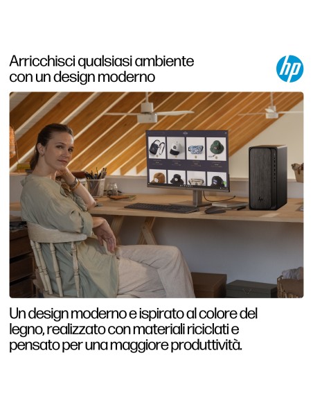 HP OMNIDESK M02-0044NL PC RYZEN 5  8500G 8GB 512GB