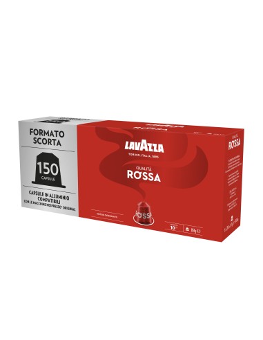 LAVAZZA 4543 QUALITA' ROSSA COMP.  NESPRESSO 150 CAPSULE