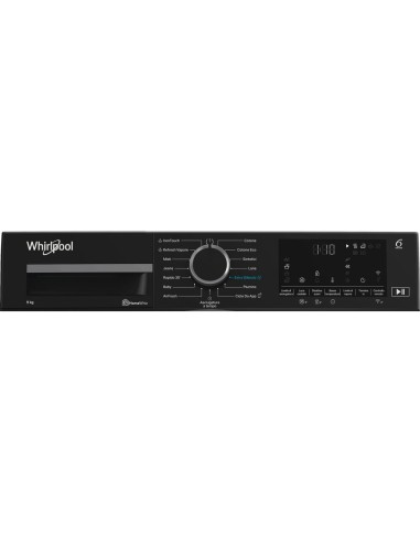 WHIRLPOOL CWD96MWBSIT ASCIUG. A 9KG INVERTER DISPLAY DIG. 6S IRONTOUCH