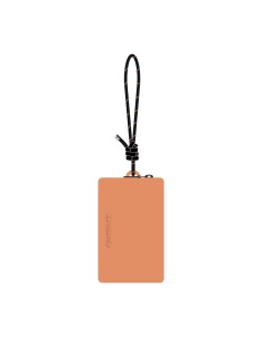 SBS CMSILBAGCUSTOSORA JELLY BAGS BORSA TAGLIA S IN SILICONE ARANCIONE