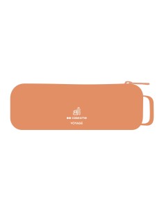 SBS CMSILVOYPEN1 VOYAGE ASTUCCIO IN SILICONE ARANCIONE