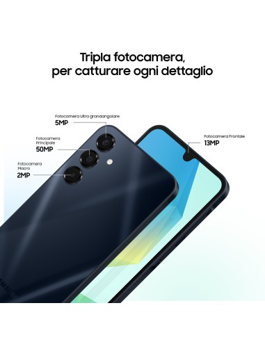 SAMSUNG A16 4G 4+128GB BLACK EU