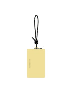 SBS CMSILBAGCUSTOSYEL JELLY BAGS BORSA TAGLIA S IN SILICONE GIALLO