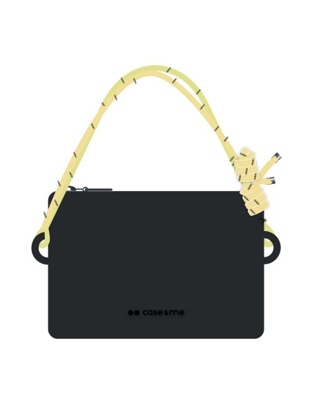 SBS CMSILBAGCUSTOMMBLK JELLY BAGS BORSA TAGLIA M IN SILICONE NERO