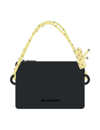 SBS CMSILBAGCUSTOMMBLK JELLY BAGS BORSA TAGLIA M IN SILICONE NERO
