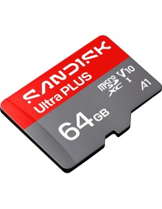 SANDISK MICROSD ULTRA PLUS 64GB + ADATTATORE SD V.150MB/S 2