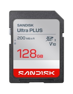 SANDISK S.DIGITAL ULTRA PLUS 128GB L.200MB/S