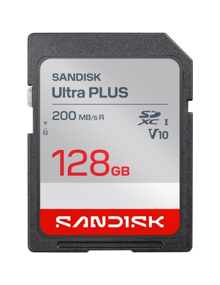 SANDISK S.DIGITAL ULTRA PLUS 128GB L.200MB/S