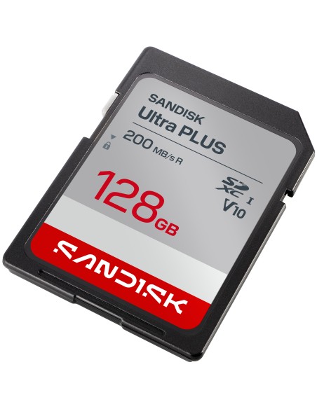 SANDISK S.DIGITAL ULTRA PLUS 128GB L.200MB/S